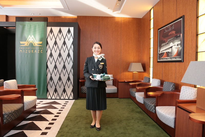 スタッフは常に気持ちのよい笑顔で応対