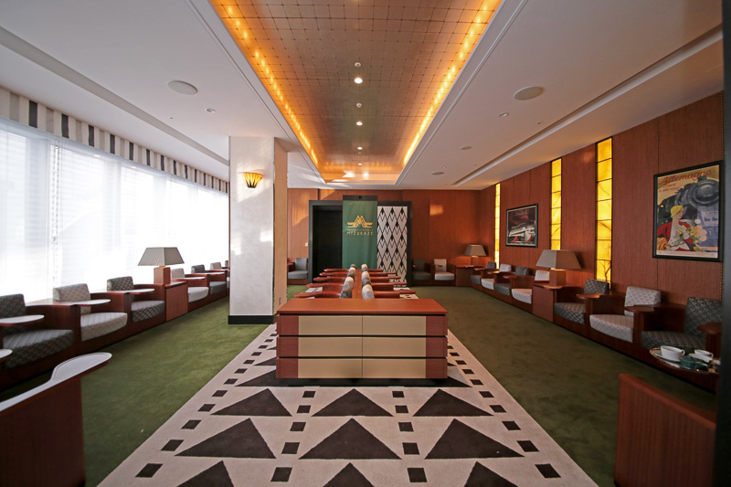 「TWILIGHT EXPRESS 瑞風」のラウンジがホテルグランヴィア京都に完成