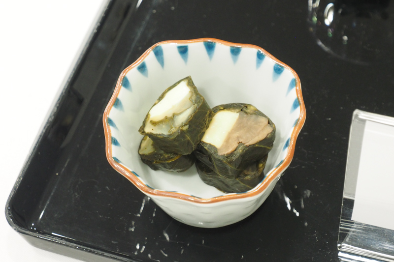 まつのゆきとチーズ粽菜