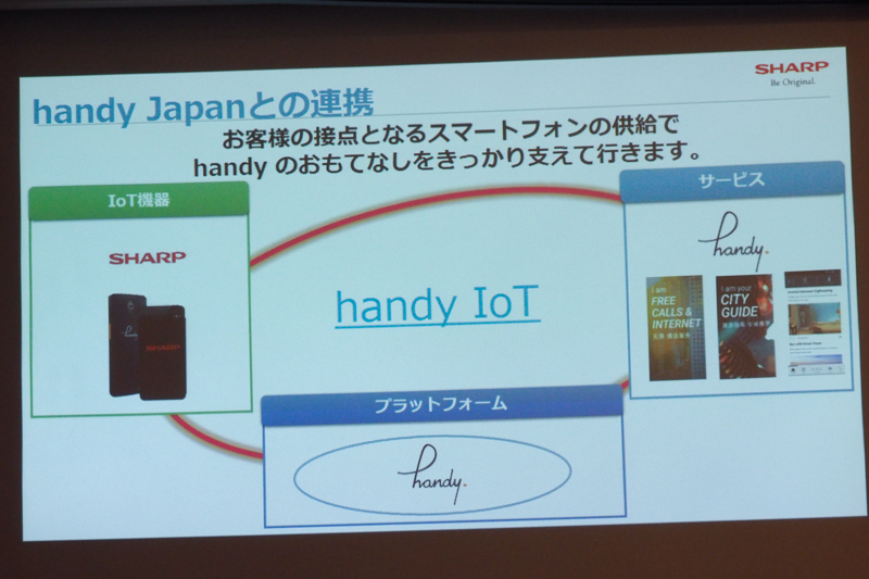 スマートフォンの供給でhandyを支えていく