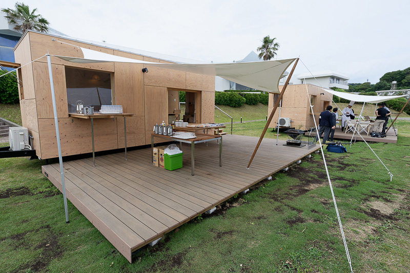 新グランピング施設「snow peak glamping 京急観音崎」が6月9日にオープン