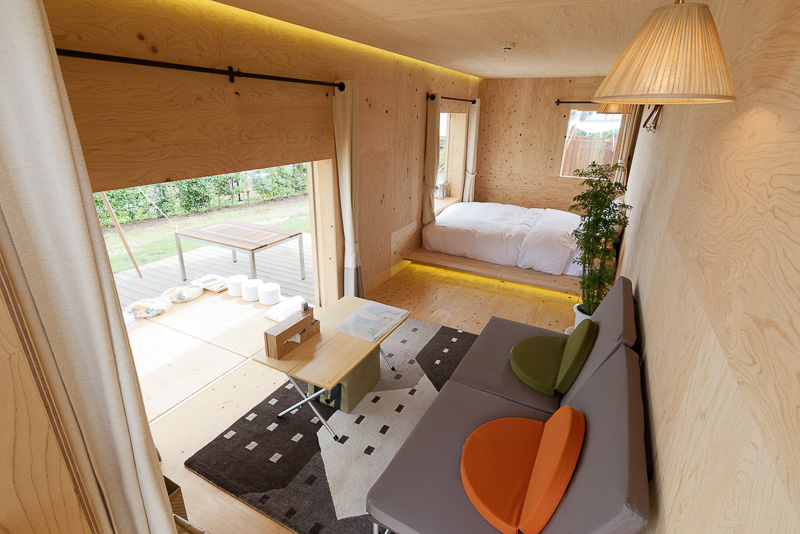 室内の広さは約11m<sup>2</sup>