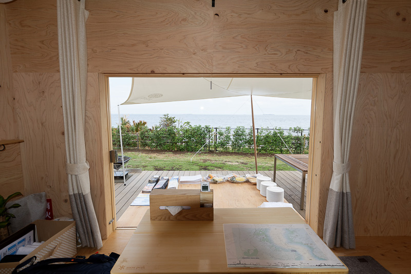 ソファからの眺め