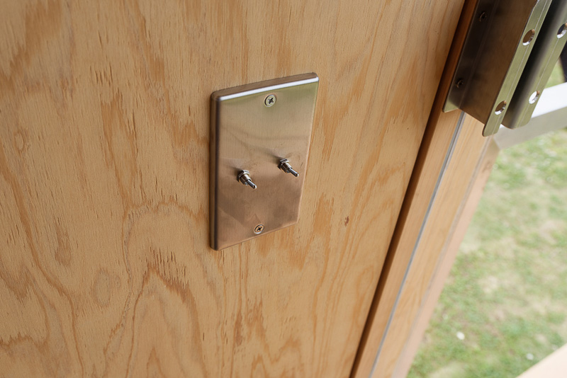 スイッチのデザインにもこだわり