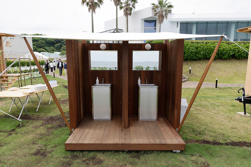 飲用や簡単な洗い物などに利用できる水場