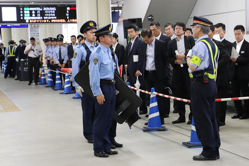 警察が到着