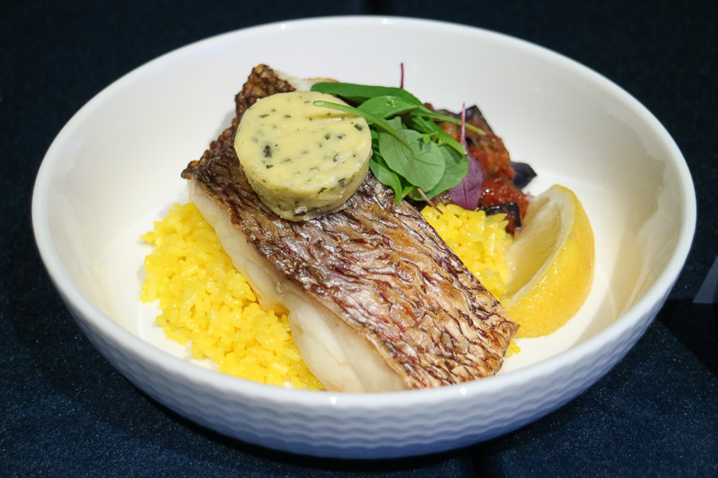 「鯛のグリル」