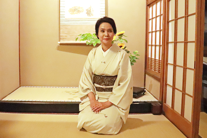 「八坂圓堂」の女将 遠藤恵さん