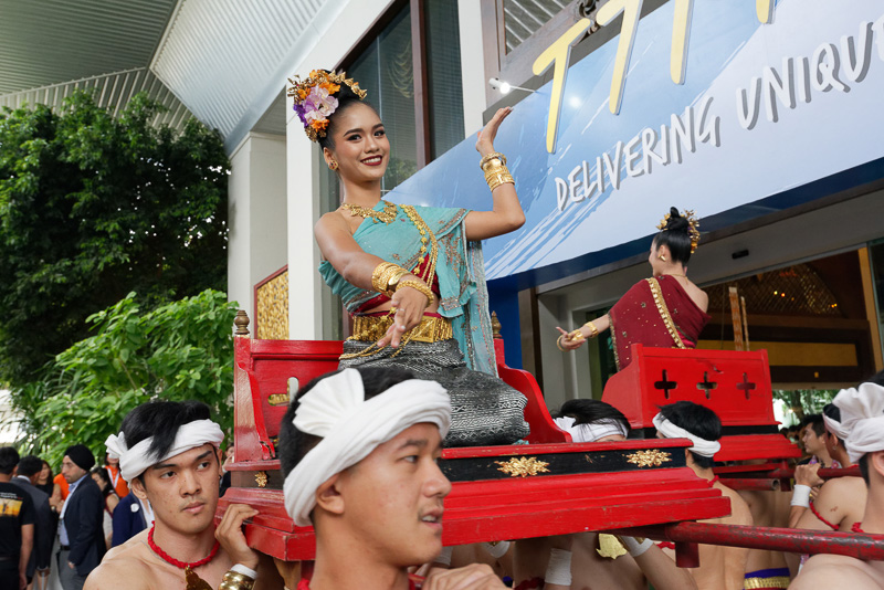 タイ北部の伝統舞踊の数々が目白押しのイベントとなった