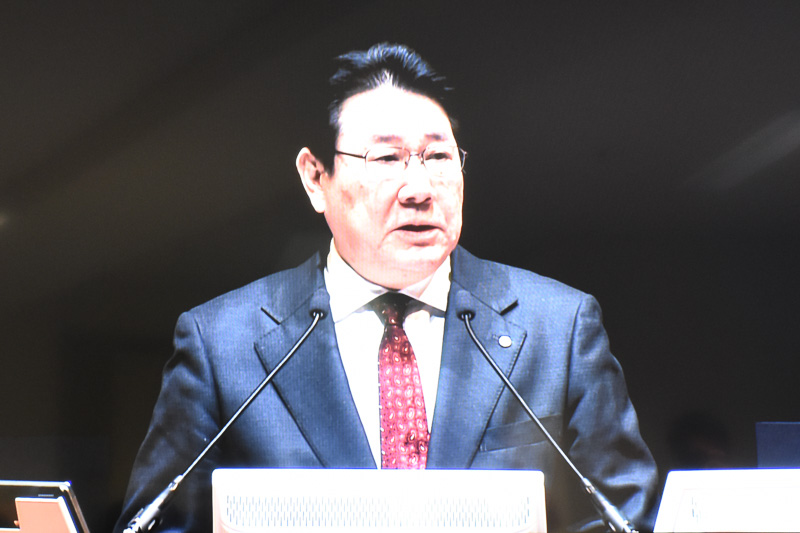 議長は日本航空株式会社 代表取締役社長 植木義晴氏