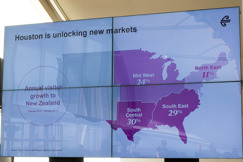 ヒューストン線の開設で米国東部市場が好調に伸びている