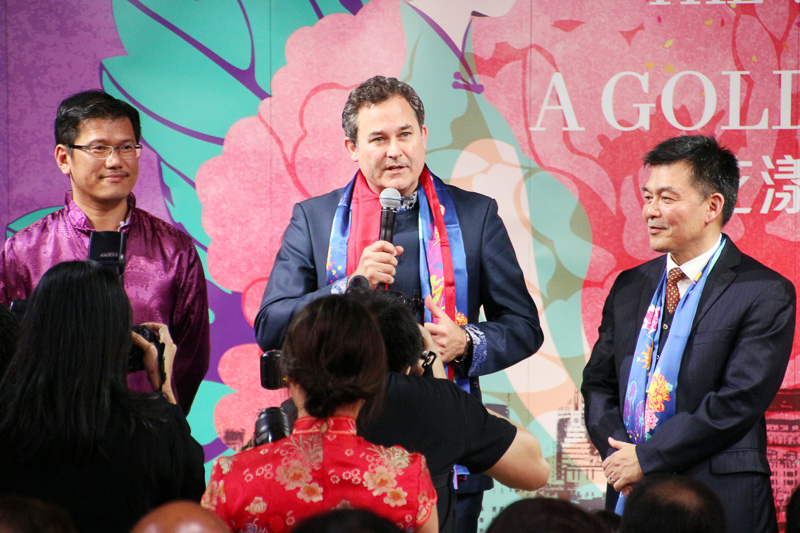 サッチャー・ブラウン氏の挨拶で終了