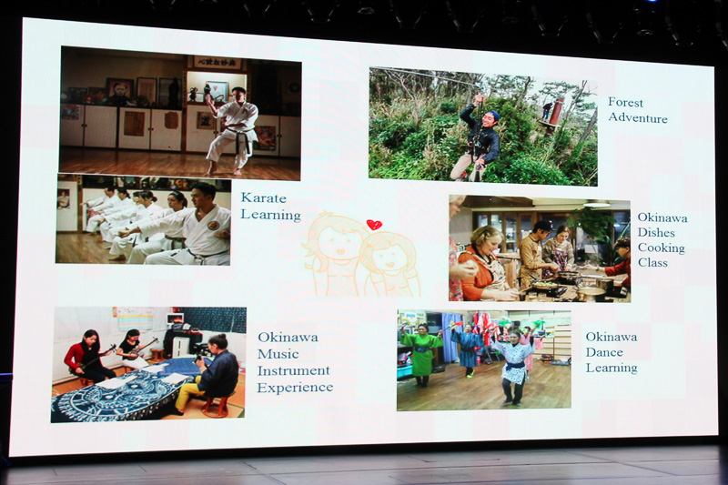 空手や三線、沖縄料理教室などの文化体験プログラムを紹介