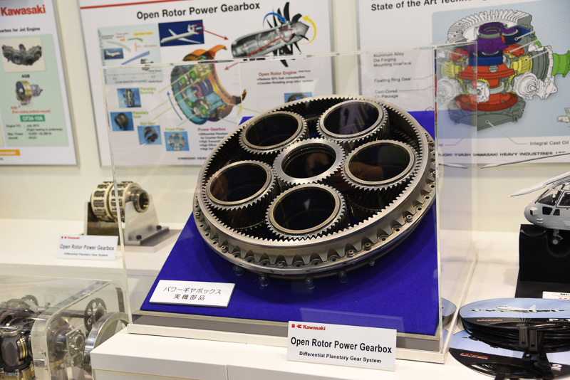オープンローターエンジン用ギヤボックス