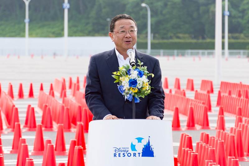 株式会社オリエンタルランド 代表取締役社長兼COO 上西京一郎氏