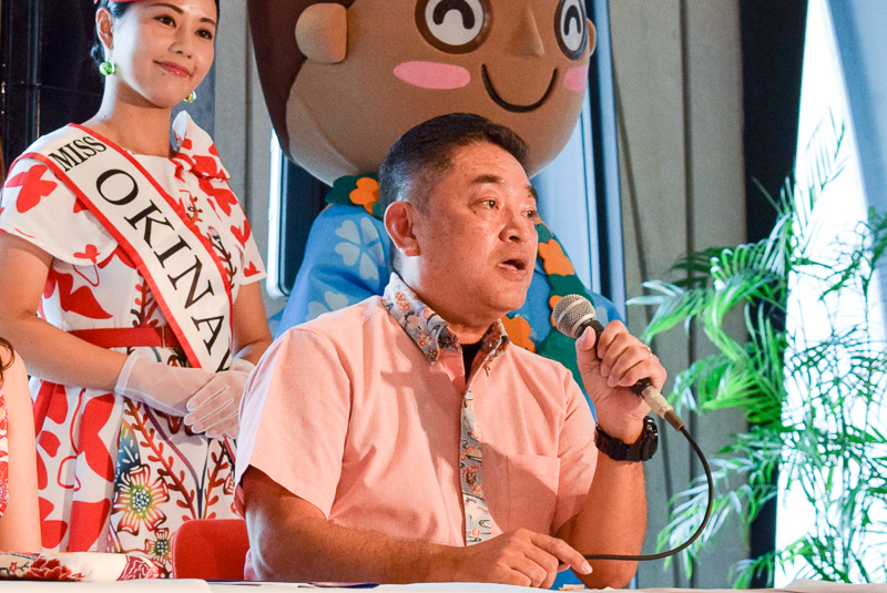 沖縄観光コンベンションビューロー 常務理事 譜久山健氏