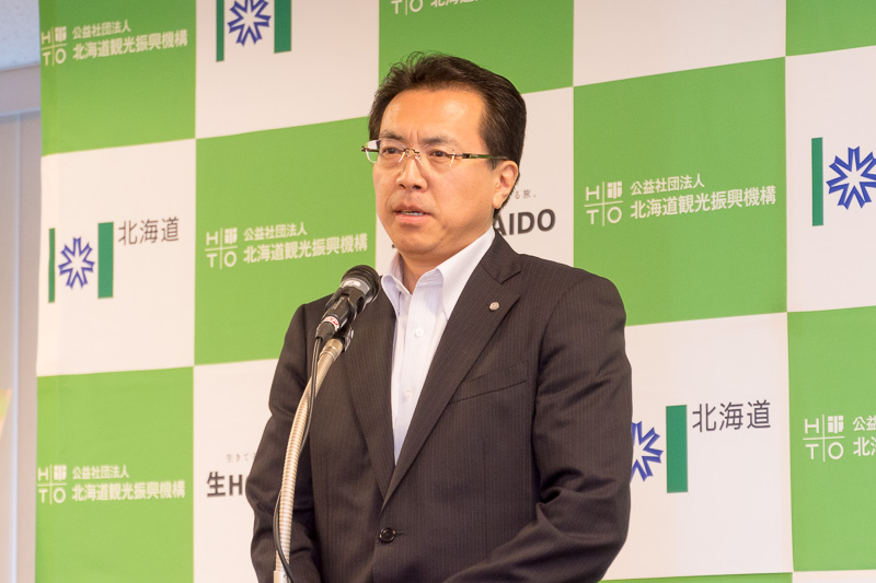 株式会社北海道エアシステム 取締役 吉野紀之氏（写真左）