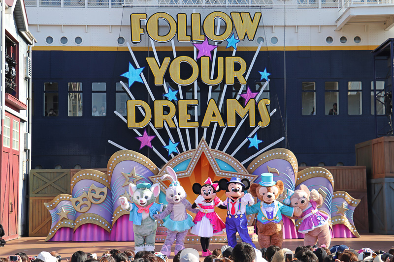 ステラ・ルーのためのステージは大成功