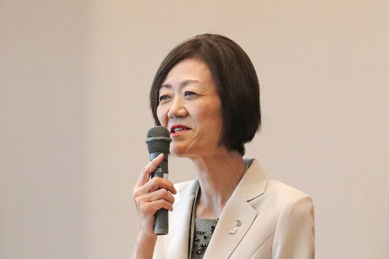 日本航空株式会社 代表取締役専務執行役員 大川順子氏