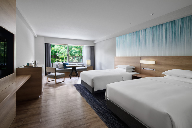 富士マリオットホテル山中湖の「スーペリアツイン」（画像提供：森トラスト・ホテルズ＆リゾーツ）