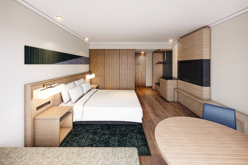 伊豆マリオットホテル修善寺の「スーペリアルームキング」（画像提供：森トラスト・ホテルズ＆リゾーツ）