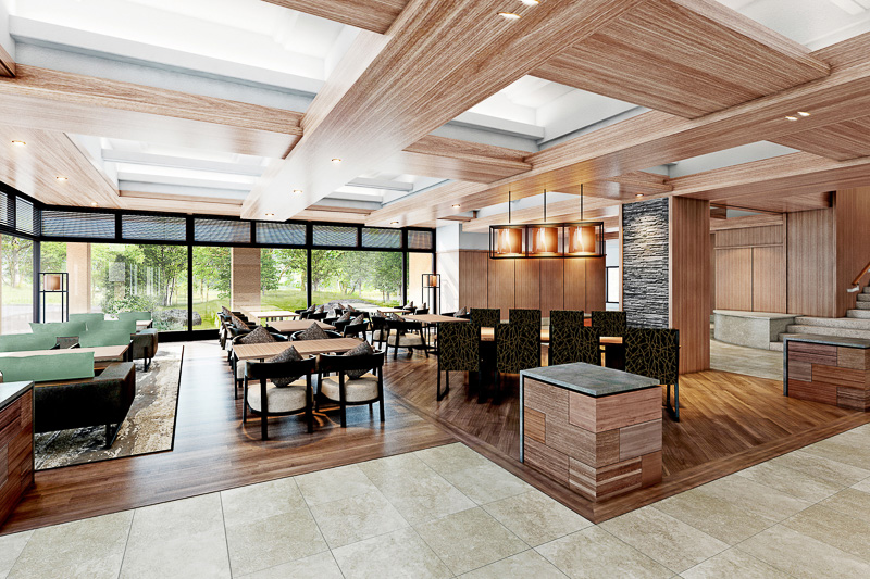 伊豆マリオットホテル修善寺の「ラウンジ」（画像提供：森トラスト・ホテルズ＆リゾーツ）