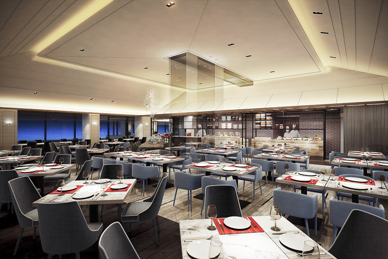 琵琶湖マリオットホテルのレストラン「Grill ＆ Dining G」（画像提供：森トラスト・ホテルズ＆リゾーツ）