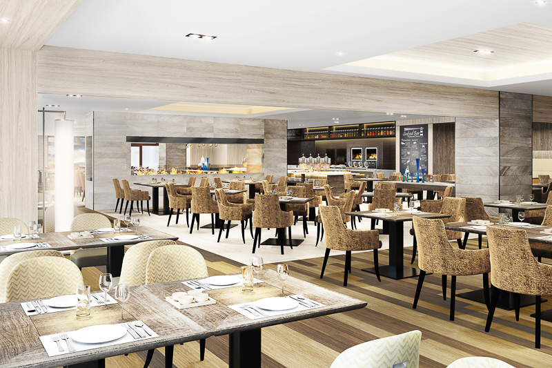 南紀白浜マリオットホテルのレストラン「Grill ＆ Dining G」（画像提供：森トラスト・ホテルズ＆リゾーツ）