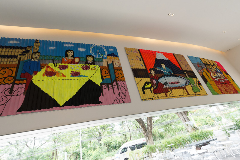 日本をテーマにしたらしいアートも