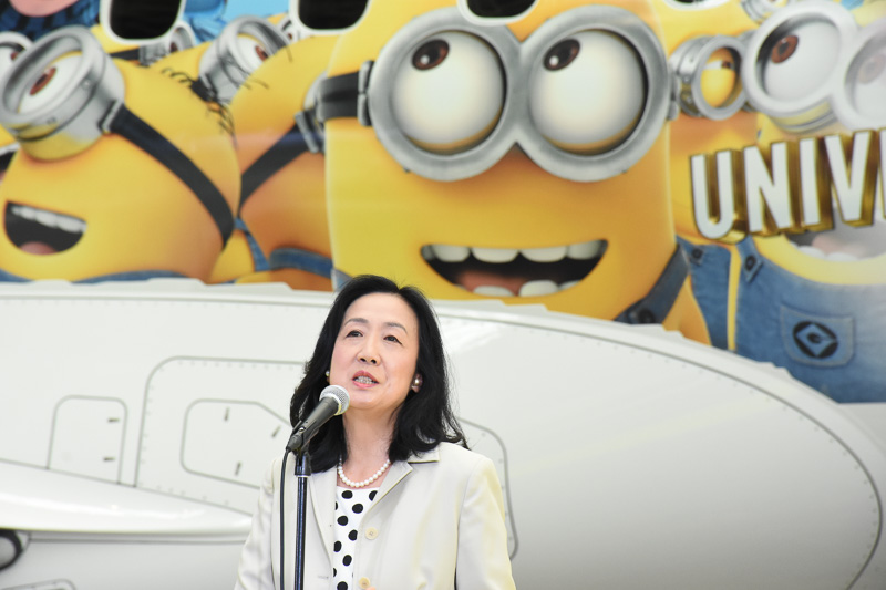 日本航空株式会社 執行役員 西日本地区支配人 中野星子氏