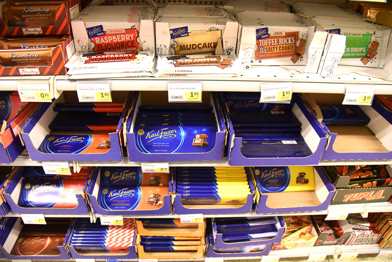 フィンランドの老舗チョコレートカンパニー「Fazer」のチョコレートはお土産用に