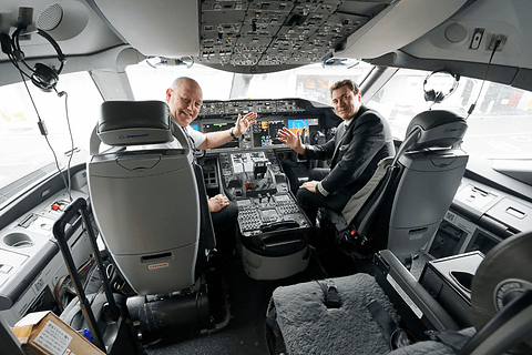 羽田～オークランド線に就航したニュージーランド航空、ボーイング 787