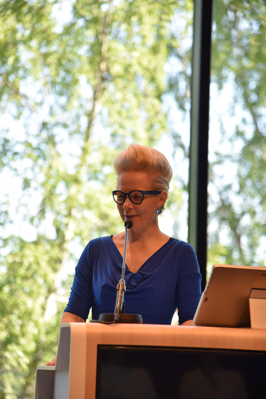 「タンペレホール」のCEO パウリナ・アホカス氏