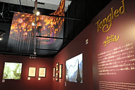 ランタンを浮かべてラプンツェル気分 日本科学未来館の ディズニー アート展 いのちを吹き込む魔法 でチームラボとのコラボ展示 9月24日まで トラベル Watch