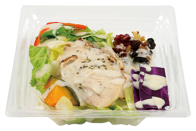 「ローストチキンのパワーサラダ」（360円 ※仙台エリアでも販売）