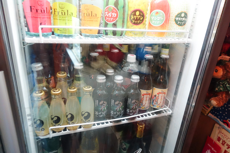ソフトドリンクもある