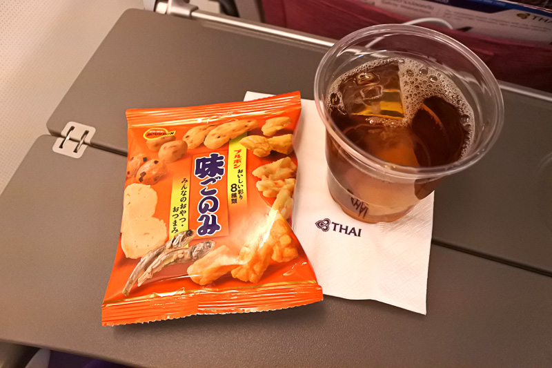 ウェルカムドリンクとスナックの「味ごのみ」