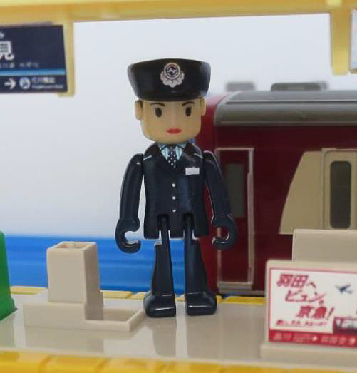 プラキッズ京急女性車掌