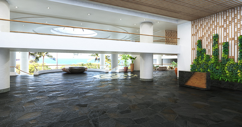 改装後のロビー（イメージ）