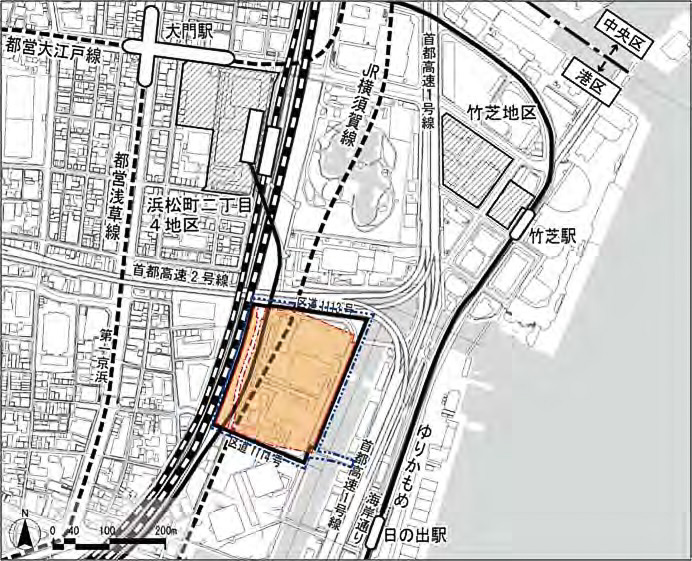 計画地ならびに周辺地図