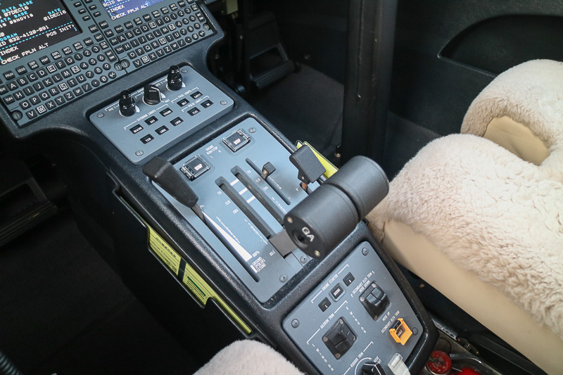 セスナ 525C型機のコクピット