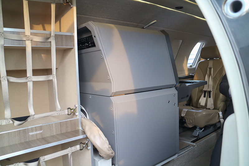 セスナ 525C型機に搭載している飛行検査システム