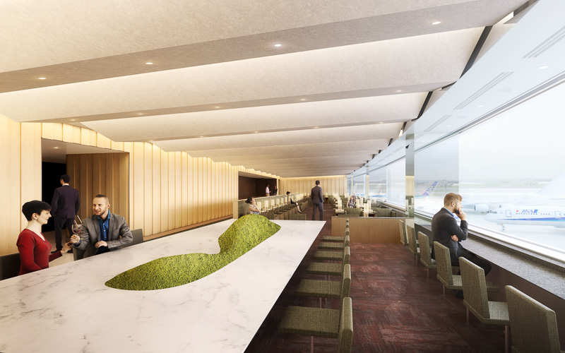 新設されるANA SUITE LOUNGE