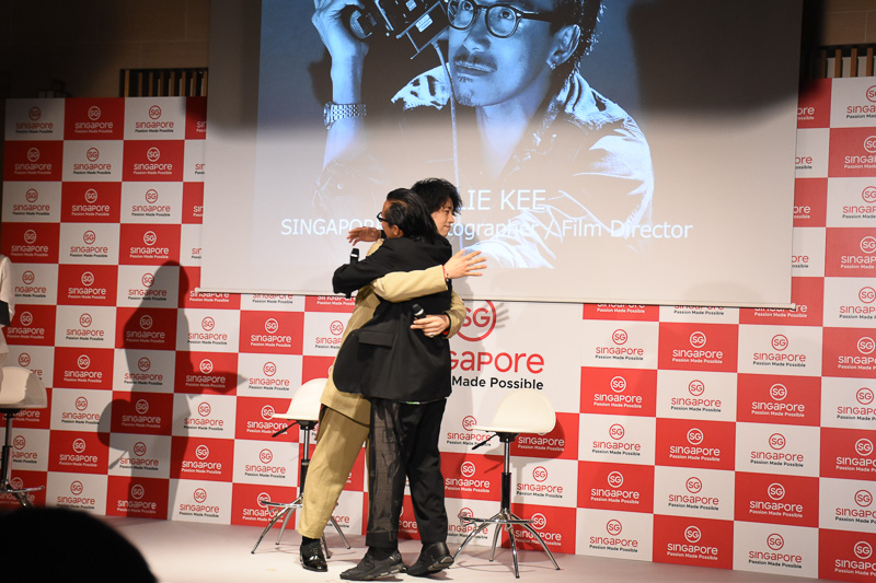 斎藤工さん、レスリー・キーさんによるトークセッション