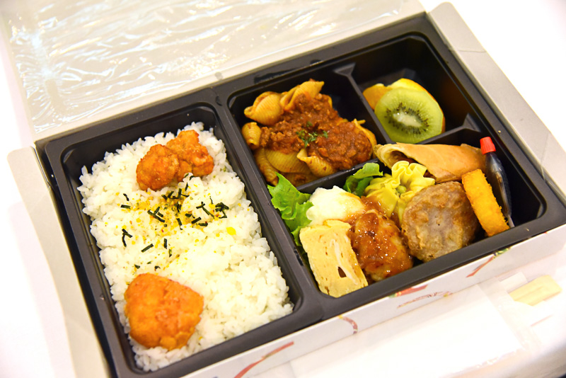 午後のプログラムにしっかり対応できるパワー系メニューが並んだ