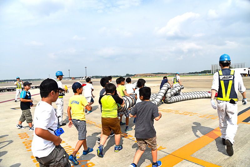 使ったあとは全員参加で片付け