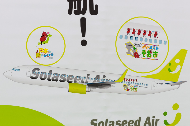 「ギリギリ鹿児島 そお市号」の機体とデザイン