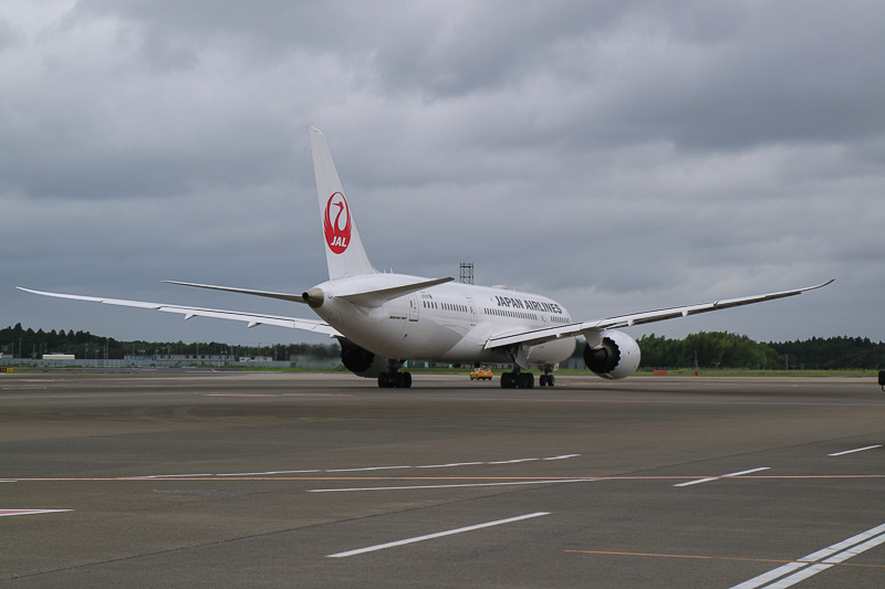 乗客159名を乗せたJL773便はメルボルンへ旅立った