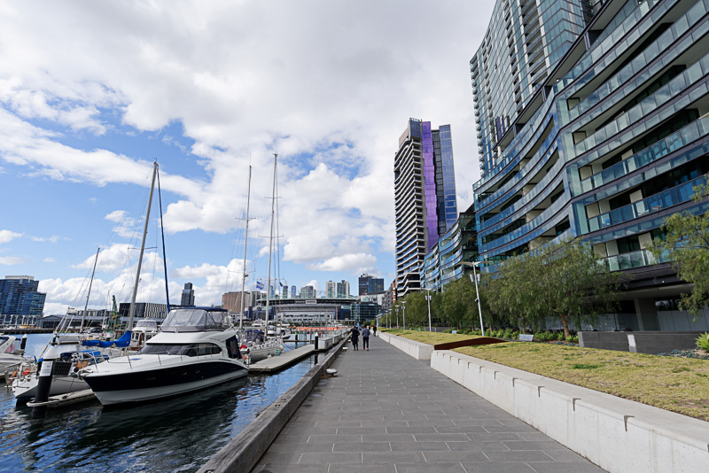 フリートラムゾーンの西端、ビクトリア・ハーバー