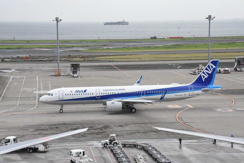 ANAが受領したばかりのエアバス A321neo型機を就航